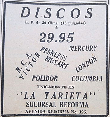 Discos La Tarjeta ???????????????????????????????????????????