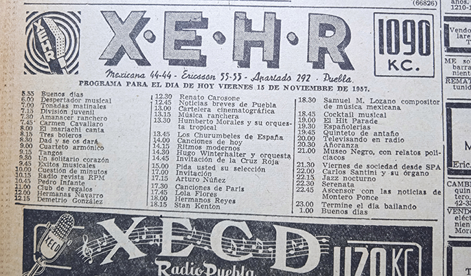 XEHR - Jazz nocturno ????????????????????????????????????????????????????????????