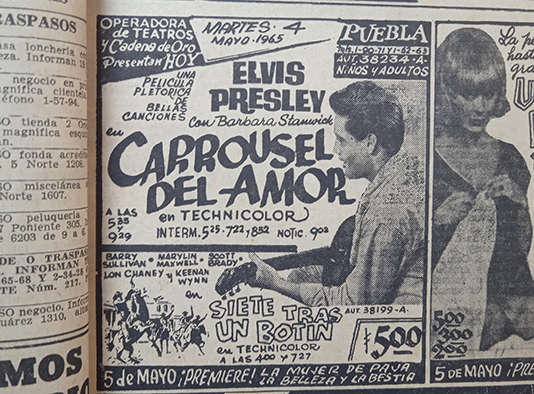 Cine - Carrousel del amor con Elvis Presley ????????????????????????????????????????????????????????????????????????????